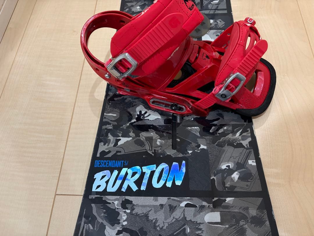 BURTON DESCENDANT スノーボード板ビンディング