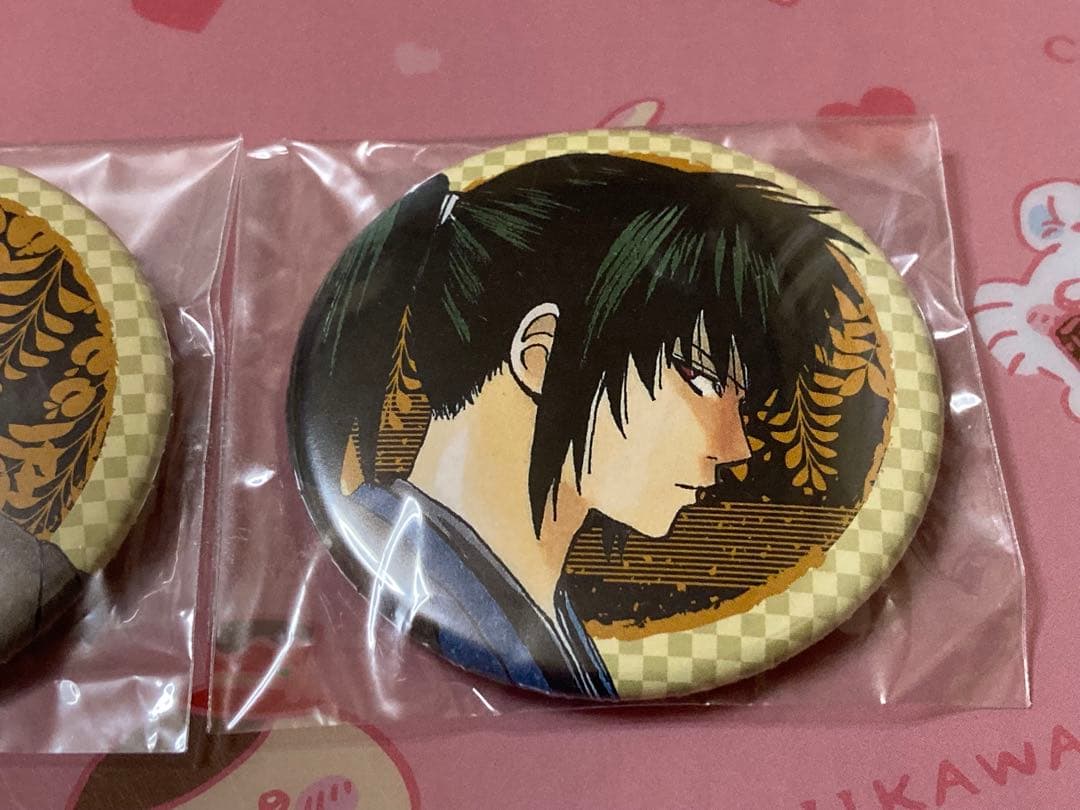 銀魂 大銀魂展 真選組 近藤 土方 沖田 缶バッジ 3点セット