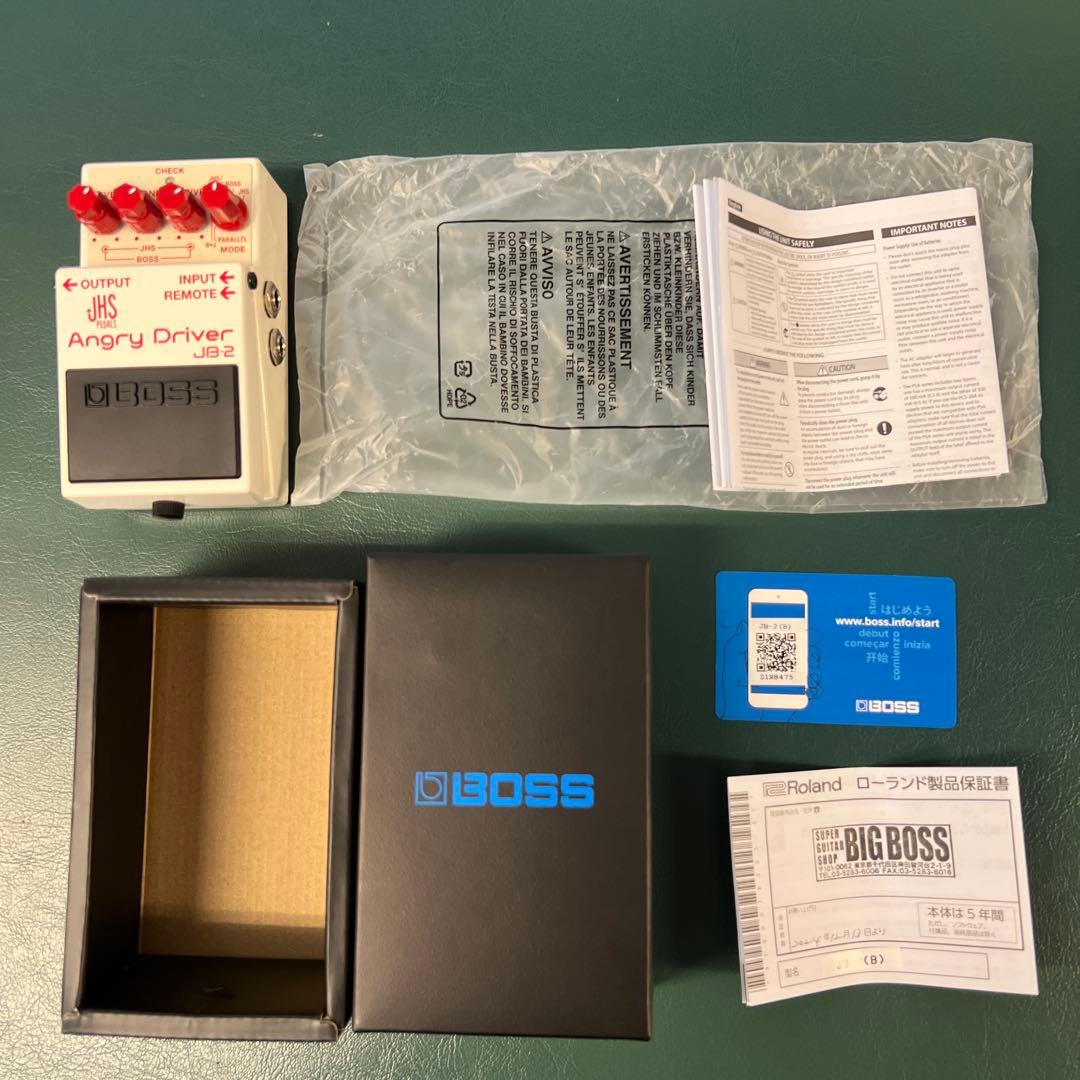 【すまいる】BOSS JB-2 Angry D 美品元箱保証書付