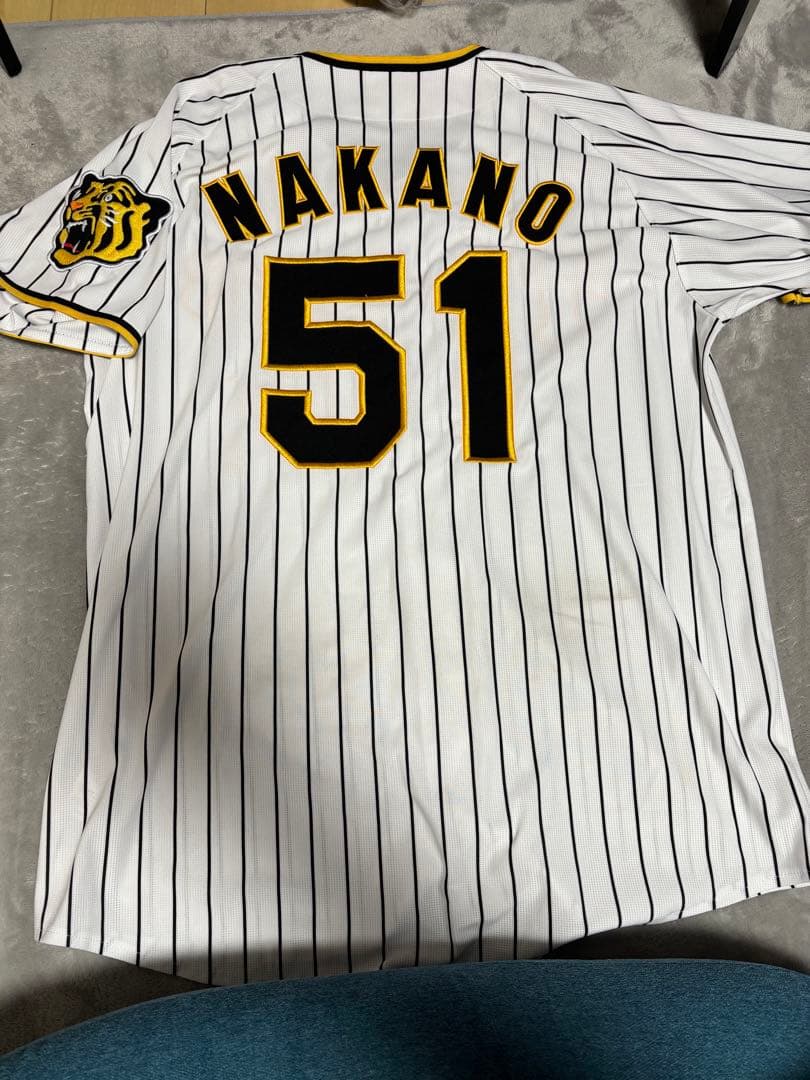 阪神タイガース 中野拓夢 ユニフォーム O XL