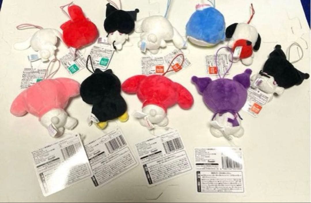 サンリオキャラクターズ　ぬいぐるみ　ジュエリーボックス　クロミ他　バラ売りOK