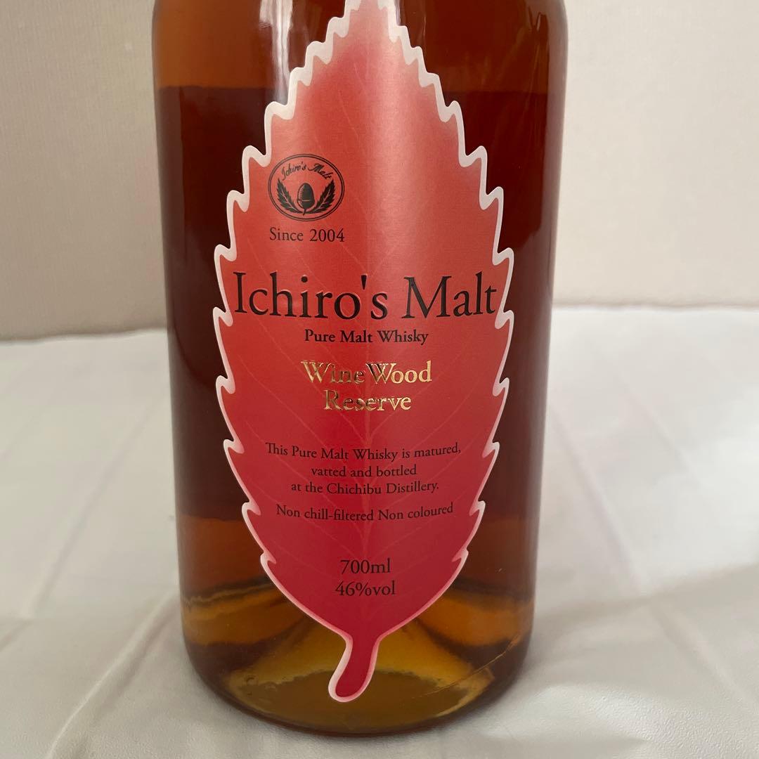 イチローズモルト　ワインウッドリザーブ　700ml 箱付き
