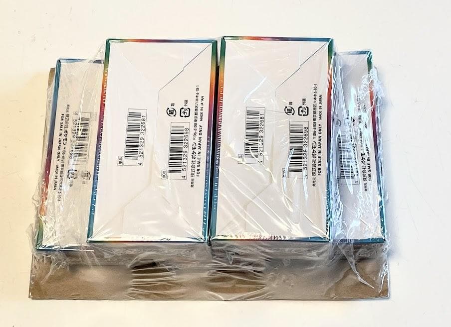 ☆発送前にプロフ必読！ ポケモンカードゲーム 未開封シュリンク付き5BOX