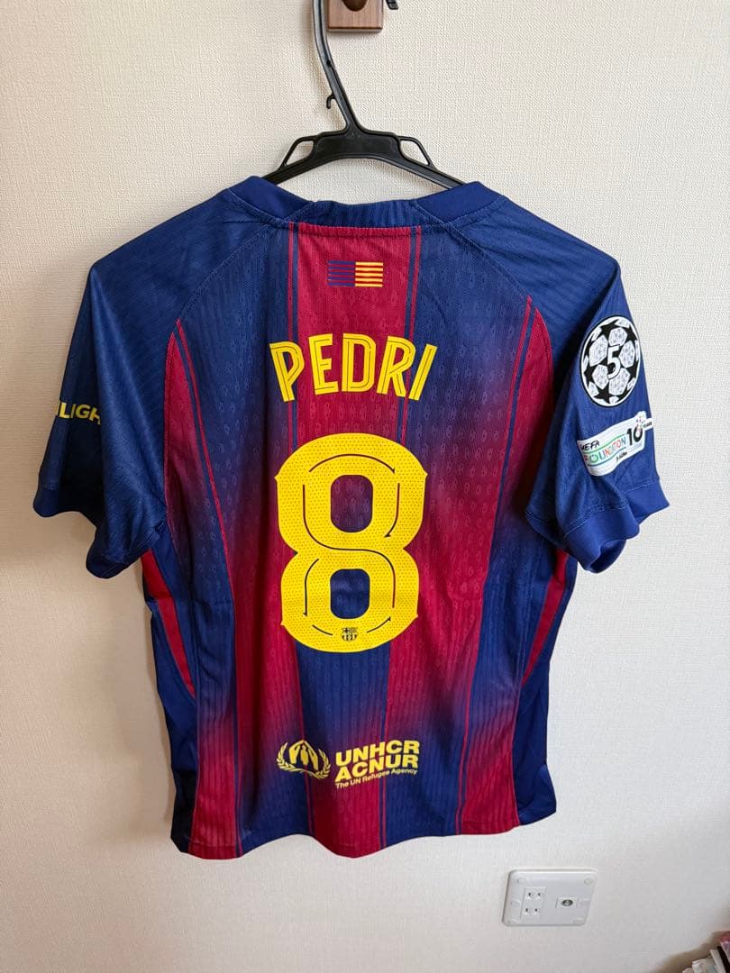 h*o様 25-26シーズン ペドリ選手 Mサイズ　選手仕様