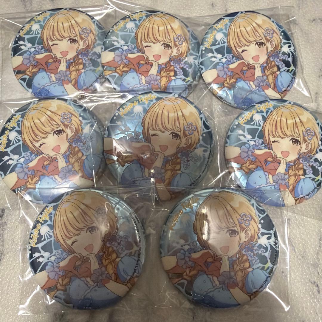 藤田ことね 水族館 缶バッジ8個セット