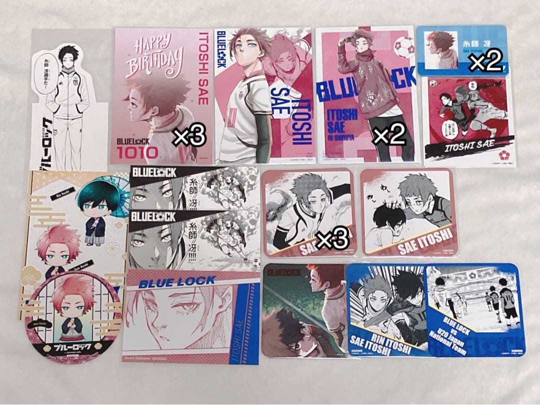 ブルーロック バレンタイン 缶バッジ アクスタ ぱしゃこれ ポスカ 特典 【冴】