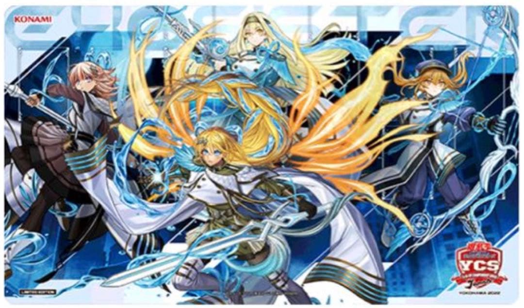 ヒ*）様 遊戯王 YCSJ エクソシスター イビルツイン プレイマットのみ