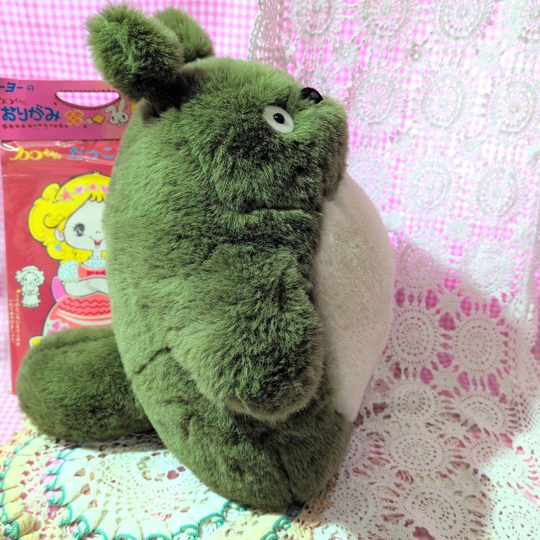 トトロ/となりのトトロ/サンアロー/宮崎駿/ジブリ/緑/ぬいぐるみ