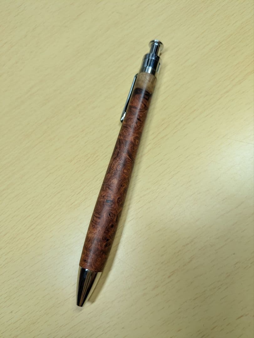 まとめ売り！ ステッドラーヘキサナル 赤 工房楔 花梨紅白 ボールペン