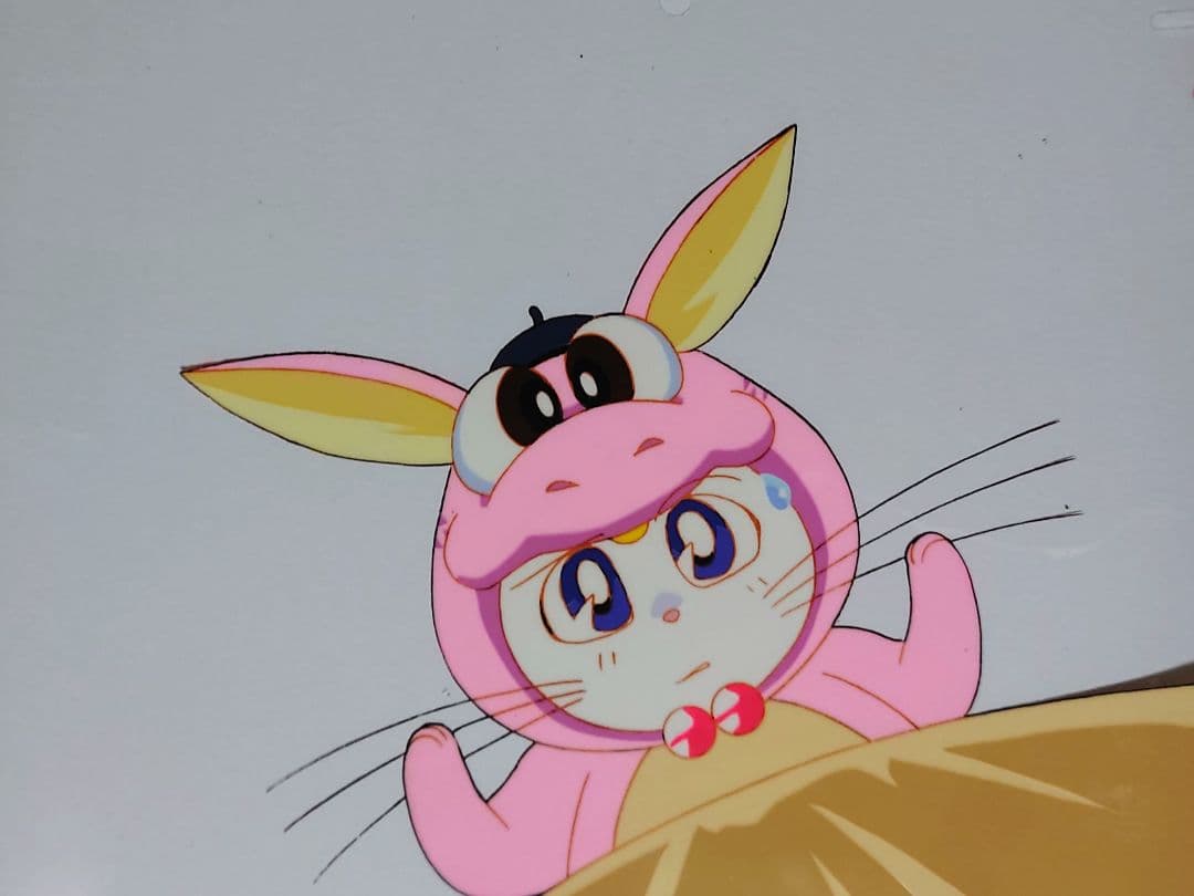 美少女戦士セーラームーン セル画 アルテミス Cel Genga