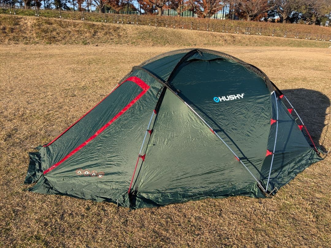 HUSKY FIGHTER 3-4 ドームテント 3-4人用 　グランドシート付