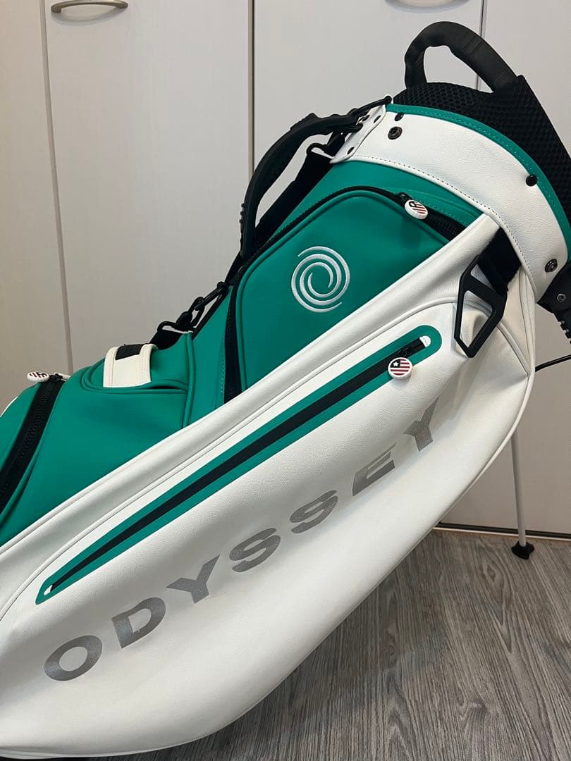 【激レア】オデッセイ　キャディバック　スタンド式　ティファニーブルー