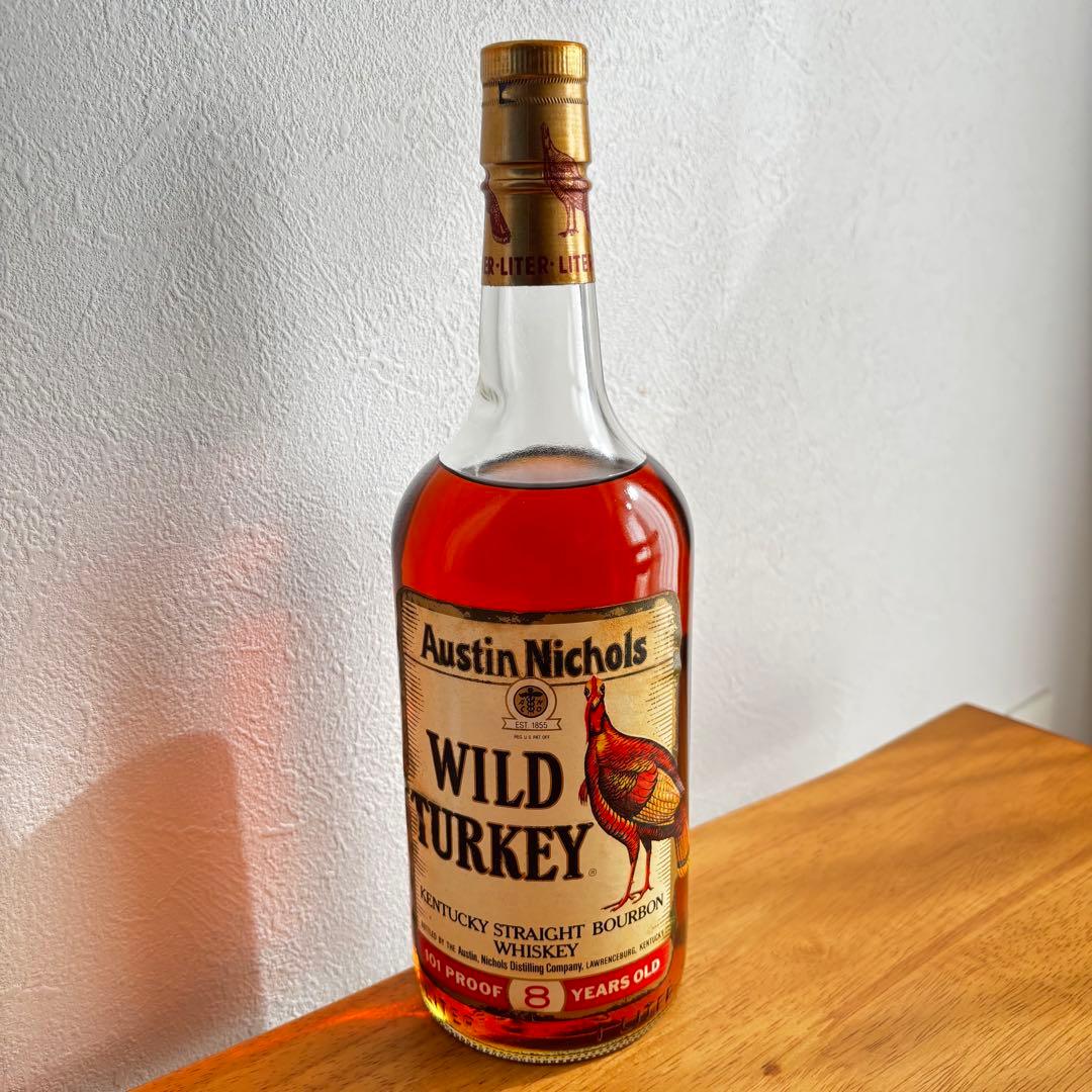 古酒WILD TURKEY 101Proof 8Years Old 1L 箱入り