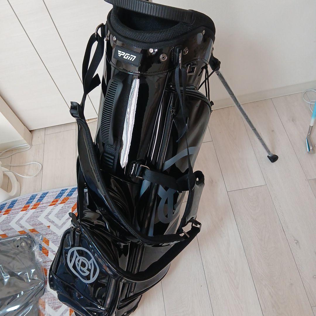 PGMエナメルスタンドキャディーバッグ新品