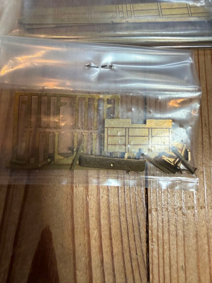 ひかり模型 軽便 無蓋車・土運車 真鍮キット 未組立 ナローゲージ 元箱 説明書