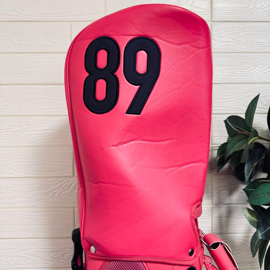 PEARLY GATES ゴルフキャディバッグ 89 ピンク ニコちゃん