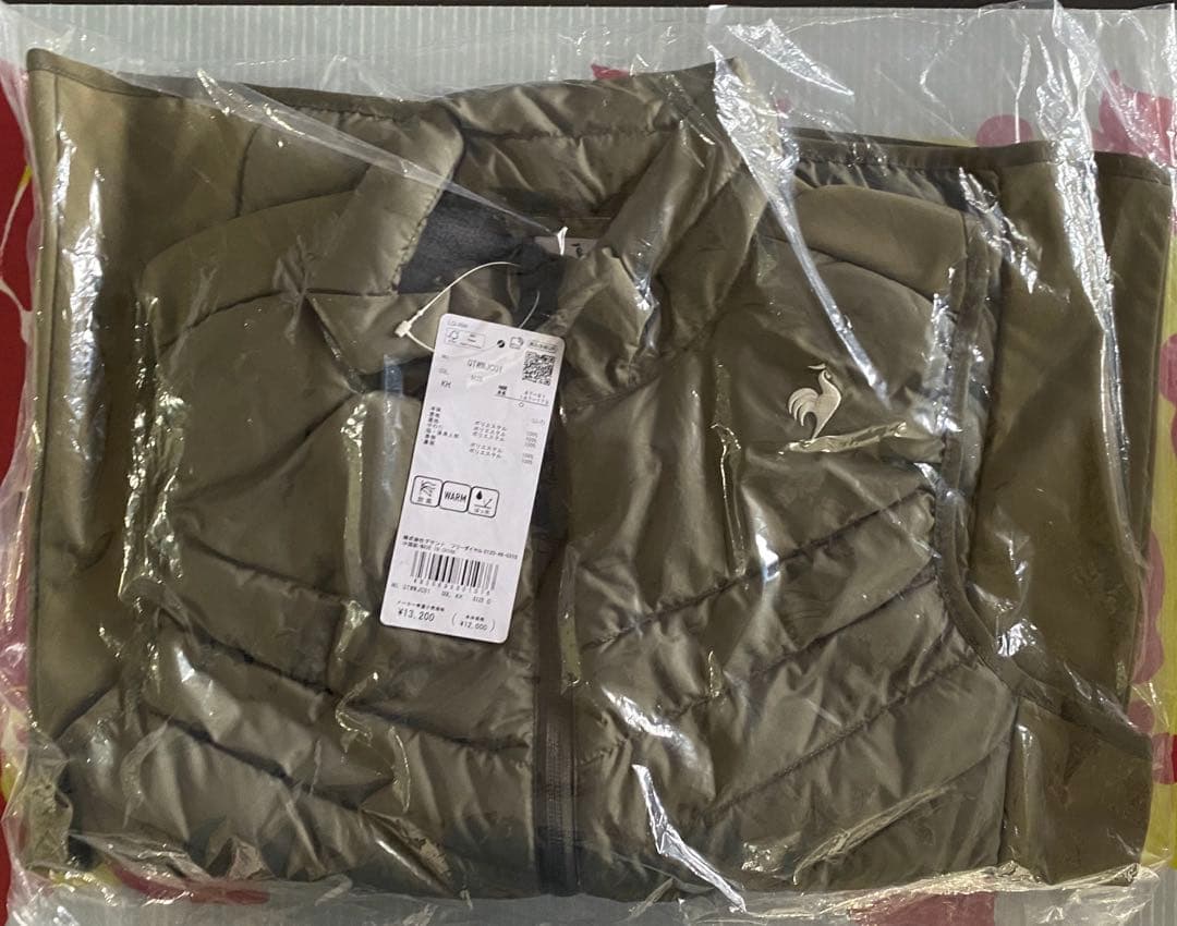 ◎マンナン◎ルコック　パディングベスト＆スコートOサイズ23FW 新品タグ
