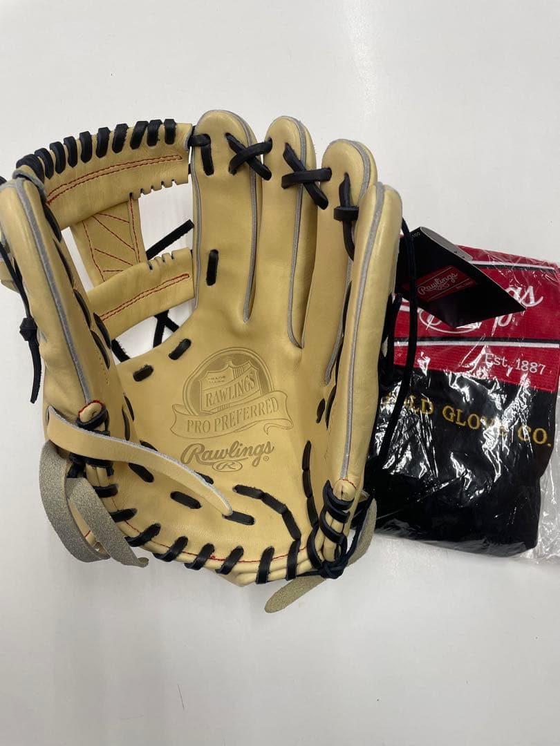 S*a様 新品 ローリングス プロプリファード 一般硬式 内野手用グラブ 右投用