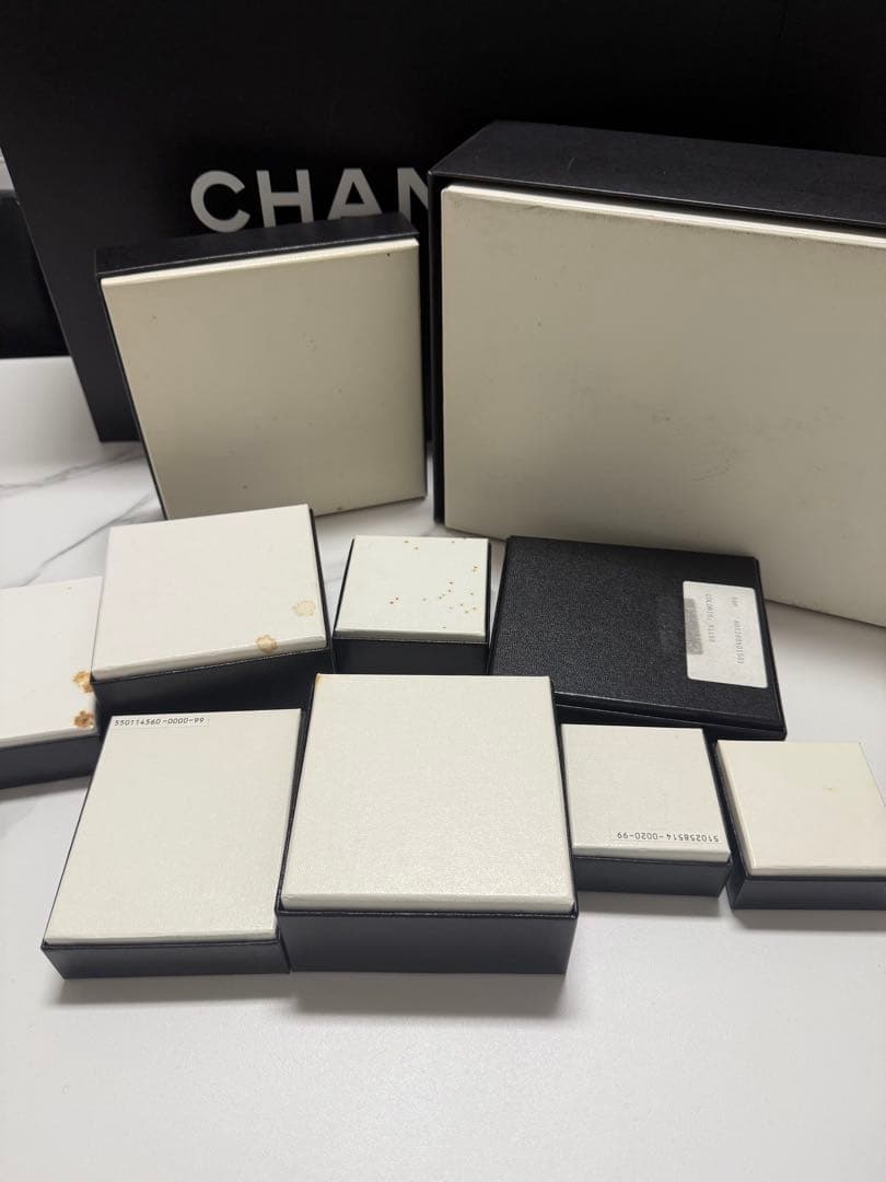 CHANEL 空箱　アクセサリー　BOX 空箱　13個　セット売り　まとめ売り