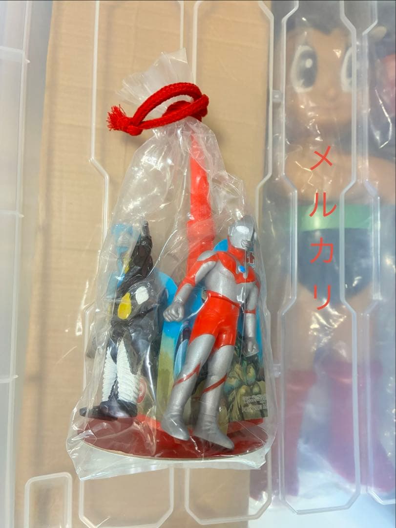 ウルトラマン タワーセット　ソフビ ポピー　丸越　バルタン星人　ゼットン