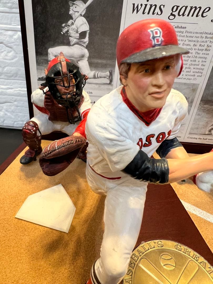 【Danbury Mint】Carlton Fisk’s  Run