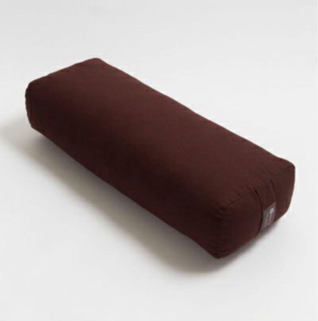 suria ヨガ　ボルスター チョコレート　ブラウン