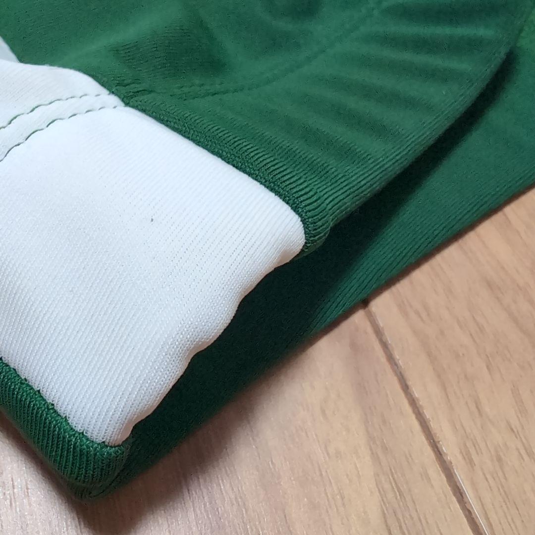 ミ*ザ様 asics ブラトップとランニングショーツ グリーン/ブラック