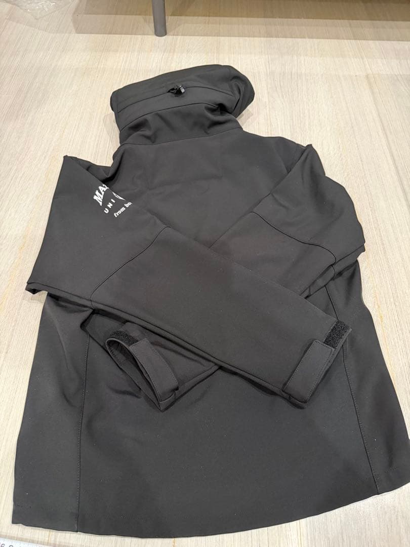 mazume マズメ フィッシングジャケット 防寒 裏ボア 黒