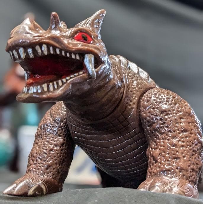 パゴス四足歩行版・ネロンガ（マルサン）ソフビフィギュア２体セット