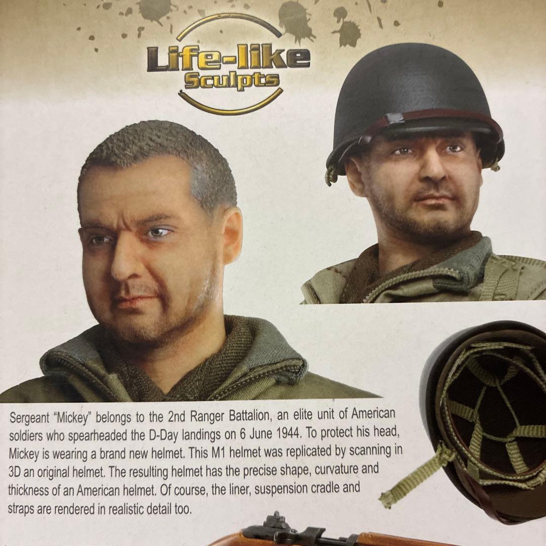 ドラゴンモデルズ製　1/6米陸軍第2レンジャー大隊　ミッキー軍曹