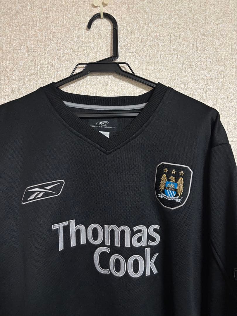 激レア manchester city reebok vintage sweat