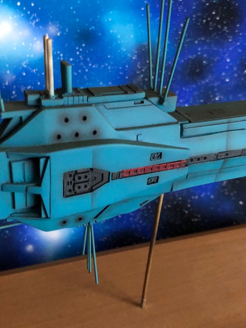 1/3000自由惑星同盟軍第13艦隊旗艦ヒューベリオン塗装済み完成品銀河英雄伝説