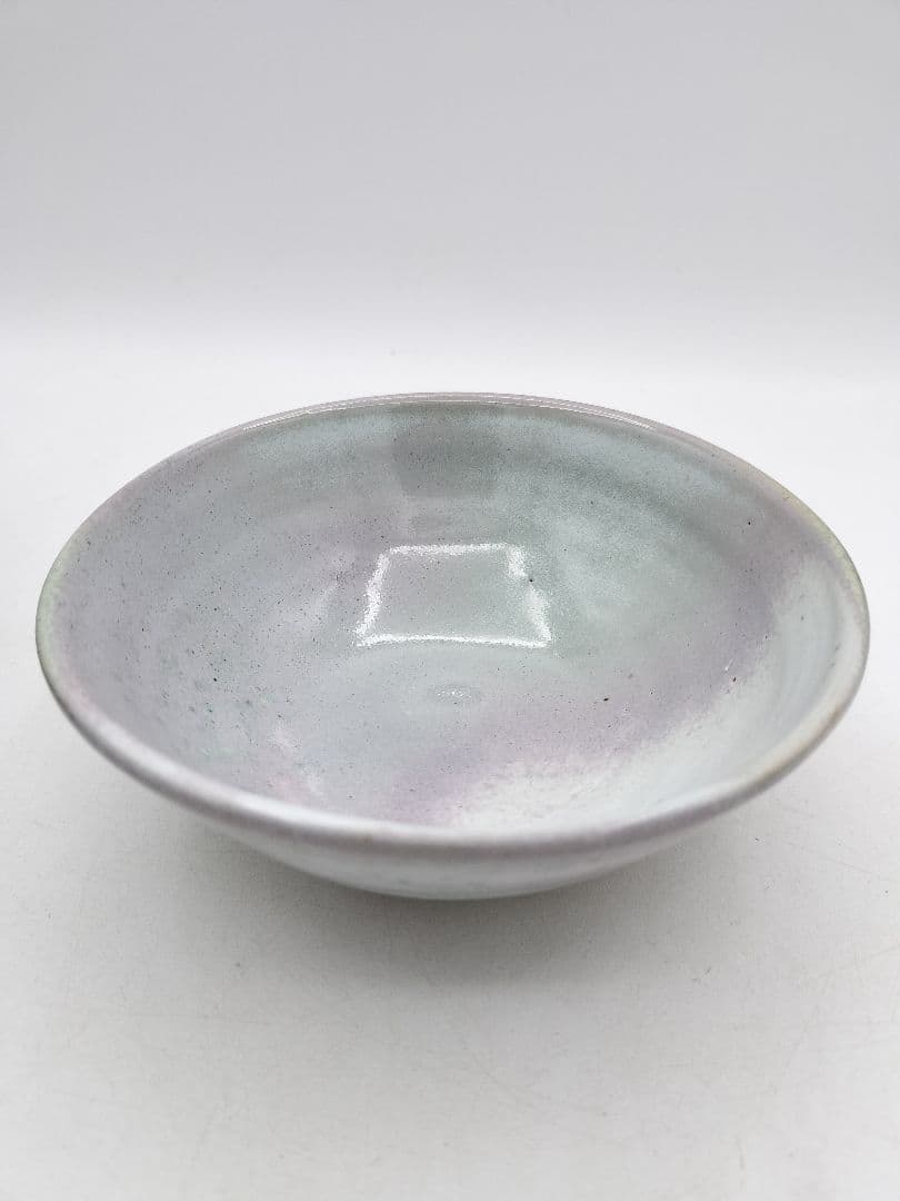 c874 数茶碗 平　萩焼 三彩 12客 清雅窯 木箱 茶道具 古物