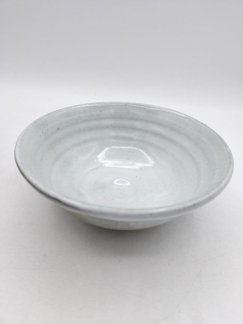 c874 数茶碗 平　萩焼 三彩 12客 清雅窯 木箱 茶道具 古物