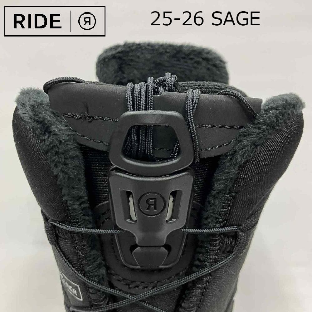 【新品】25-26 RIDE SAGE 24.5cm 女性用スノーボードブーツ