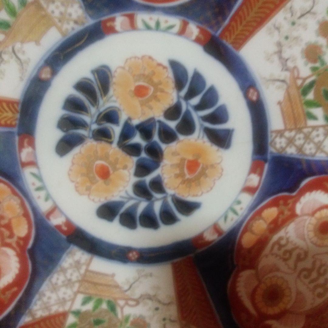 古伊万里色絵大皿