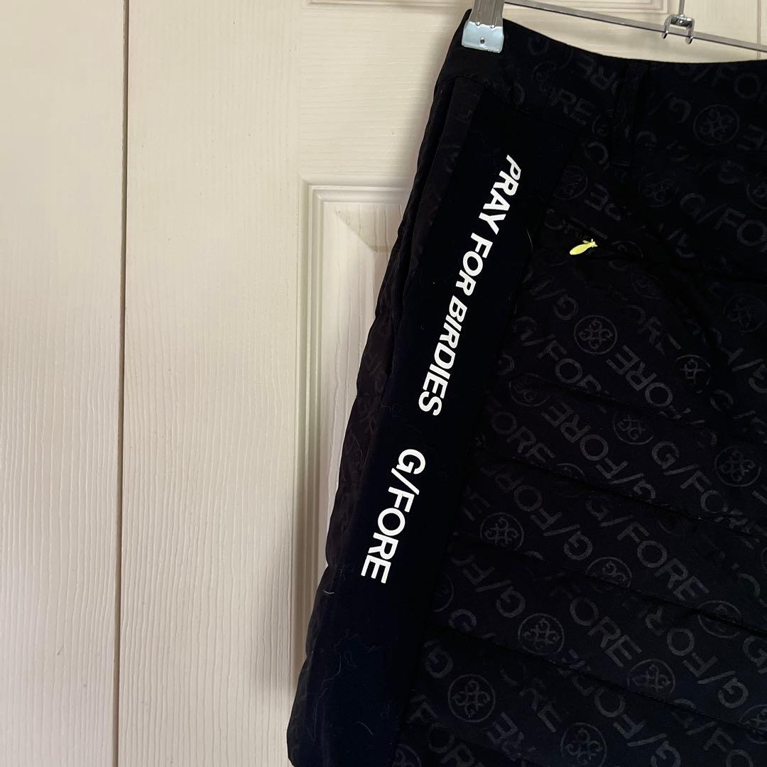 ❤️週末お値下げ　中綿入り　ダウン　ミニスカート　ブラック