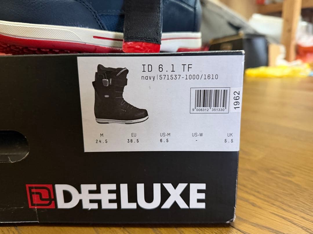 DEELUXE スノーボードブーツ ネイビー/レッド