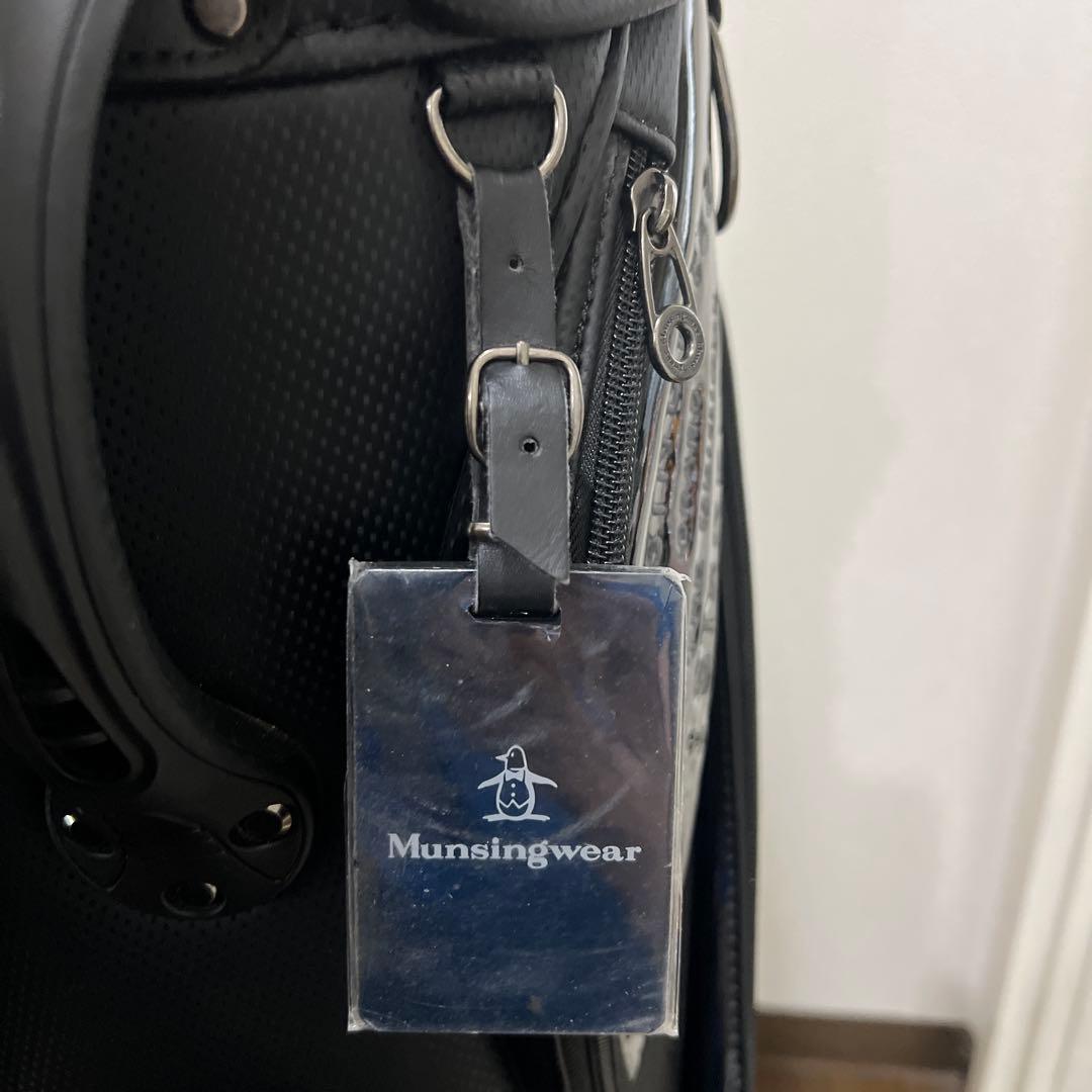 マンシングウェアキャディーバッグ黒