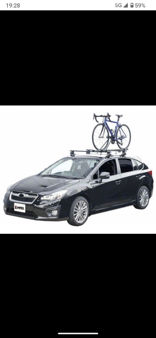 未使用 innoイノー　IN385 サイクルキャリアアタッチメントST