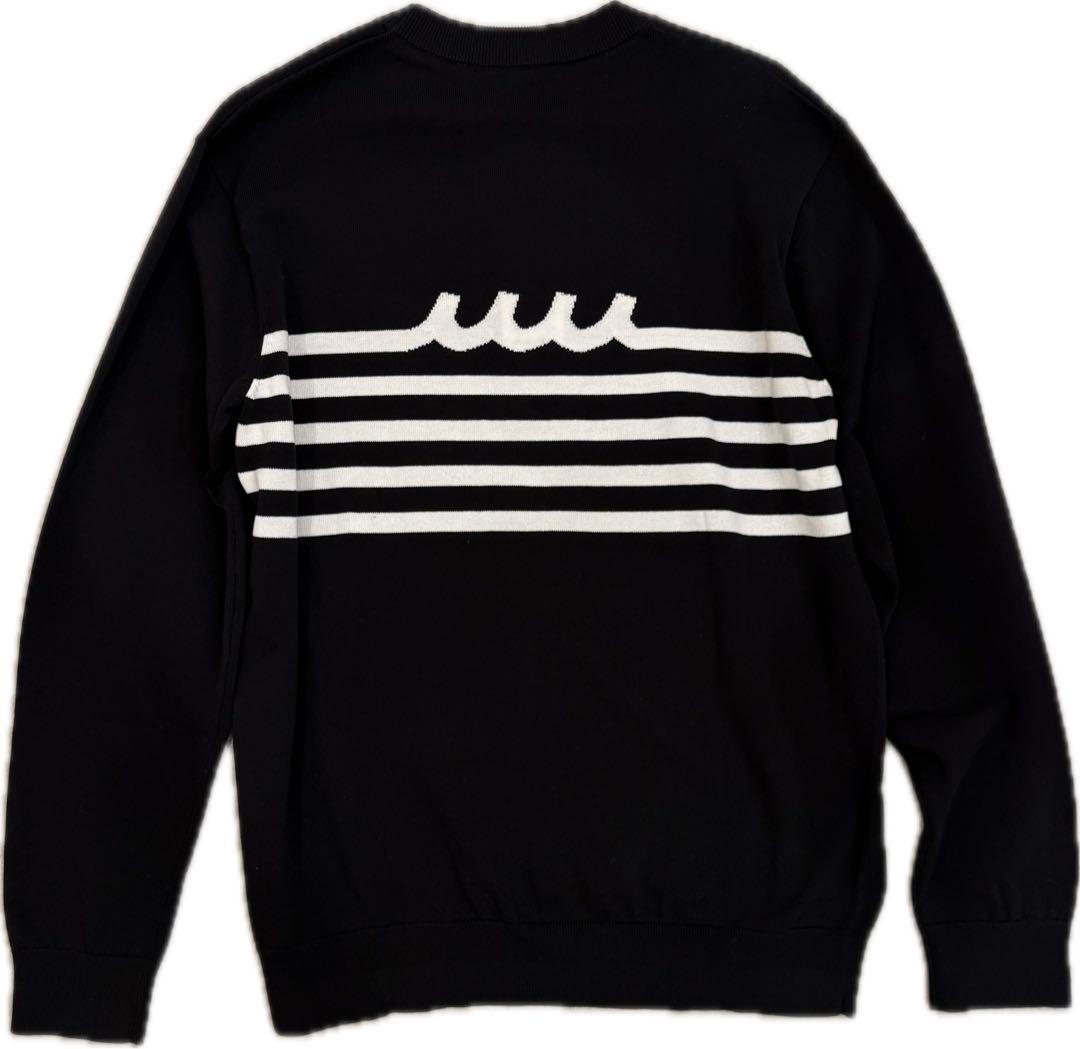 【新品】ムータマリン　ゴルフ　ニット　プルオーバー　黒　メンズ　XL