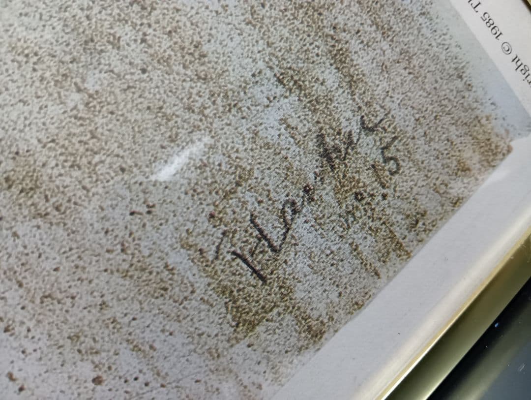 希少　1985年　ビンテージ　moma　ロートレック展示会　リトグラフ　ポスター