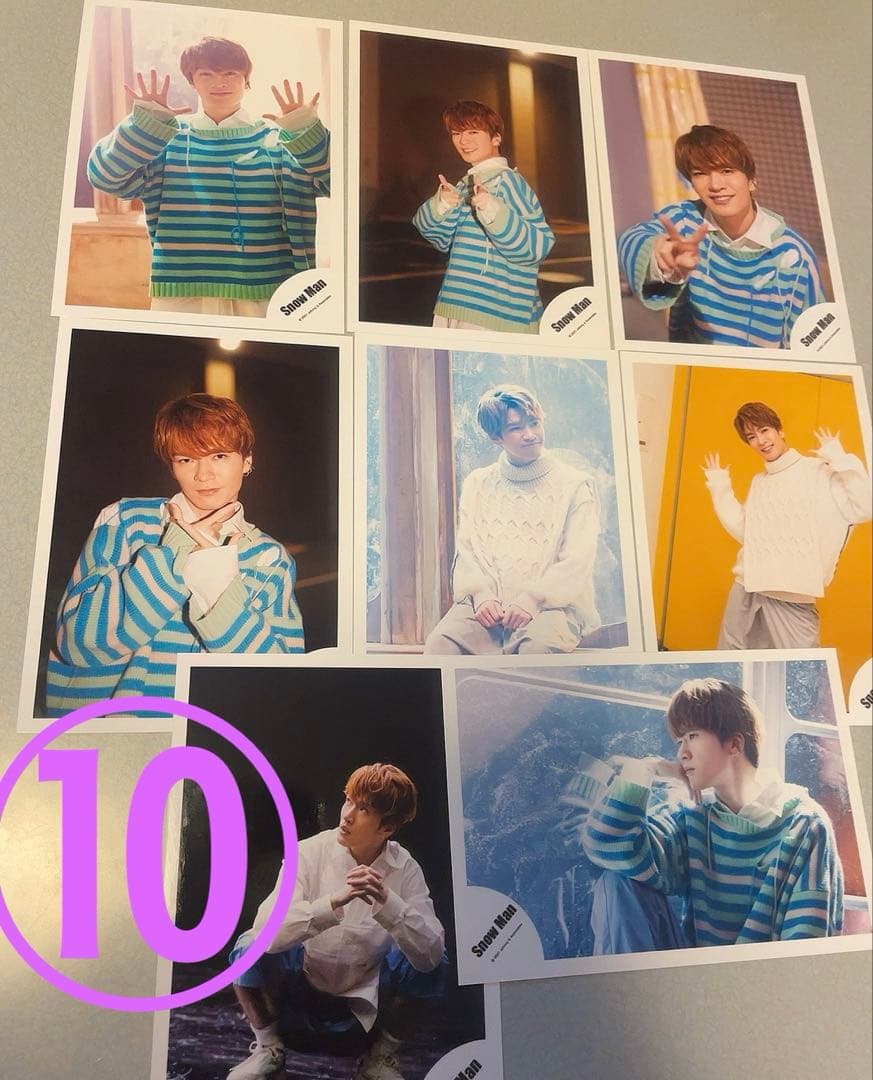 Man 深澤辰哉 公式生写真 まとめ売り