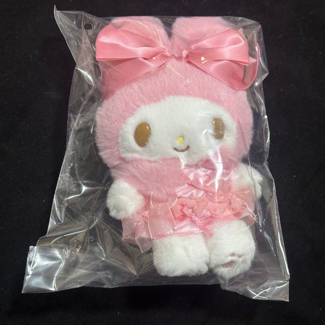 マスコットホルダー マイメロディ リボン姫 50周年 ぬいぐるみ　バースデー