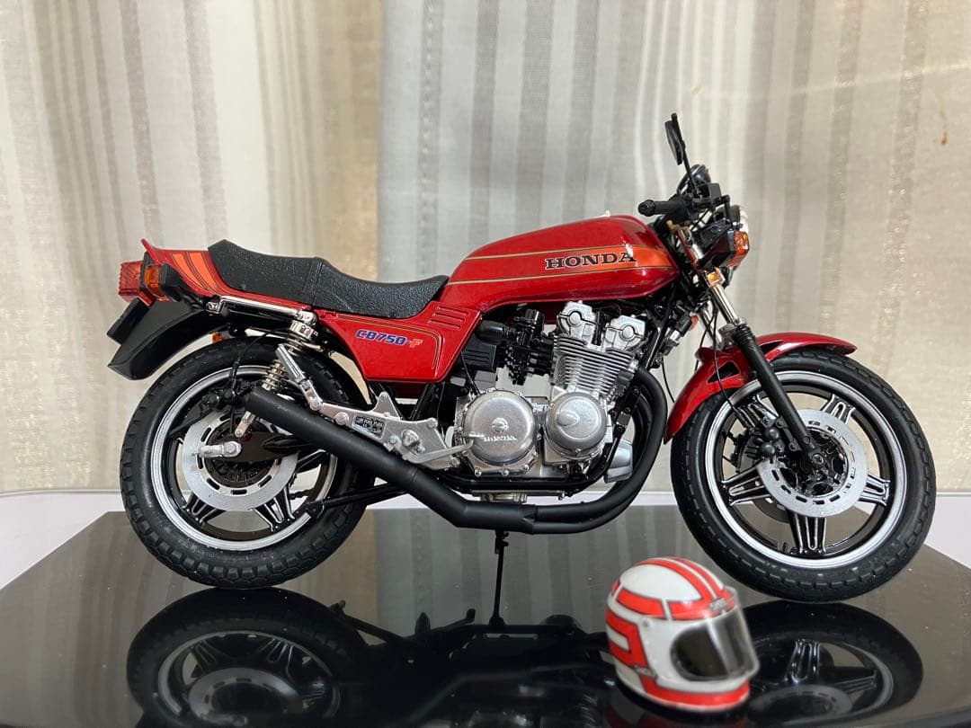 バリバリ伝説 CB750F 郡ヘル付き