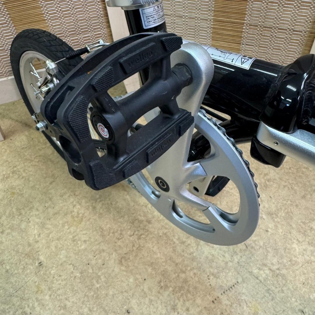 ★キャプテンスタッグ　折りたたみ自転車　リライト AL-FDB141　軽量アルミ