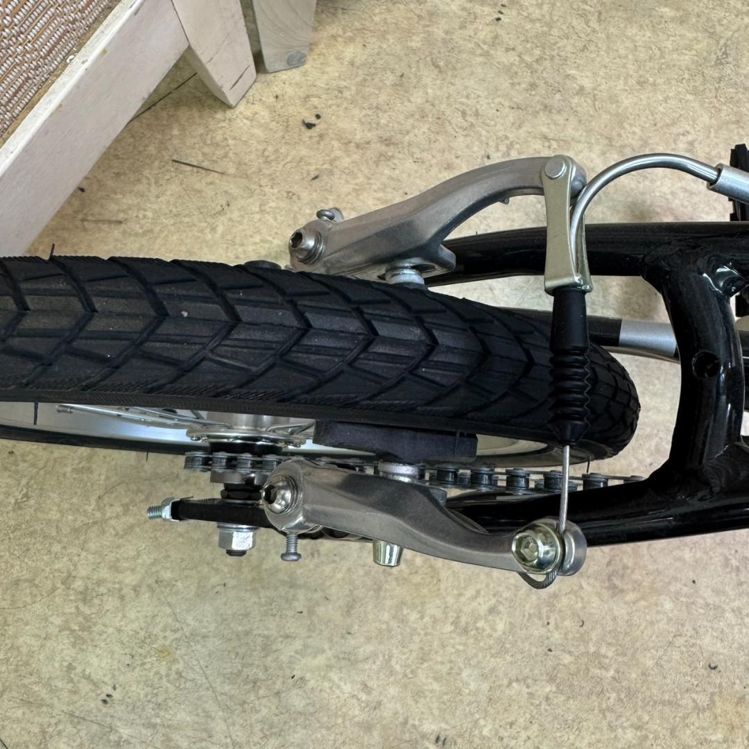 ★キャプテンスタッグ　折りたたみ自転車　リライト AL-FDB141　軽量アルミ