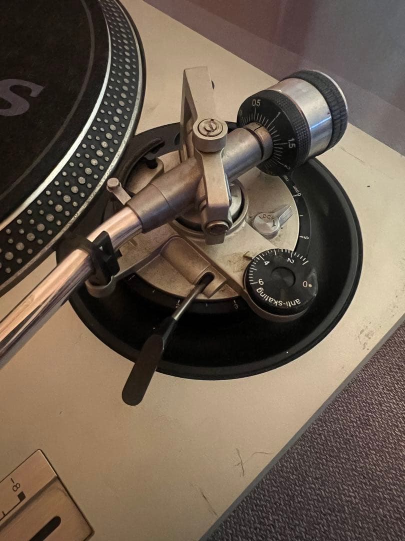 Technics SL-1200 mk5ターンテーブル シルバー×2台セット