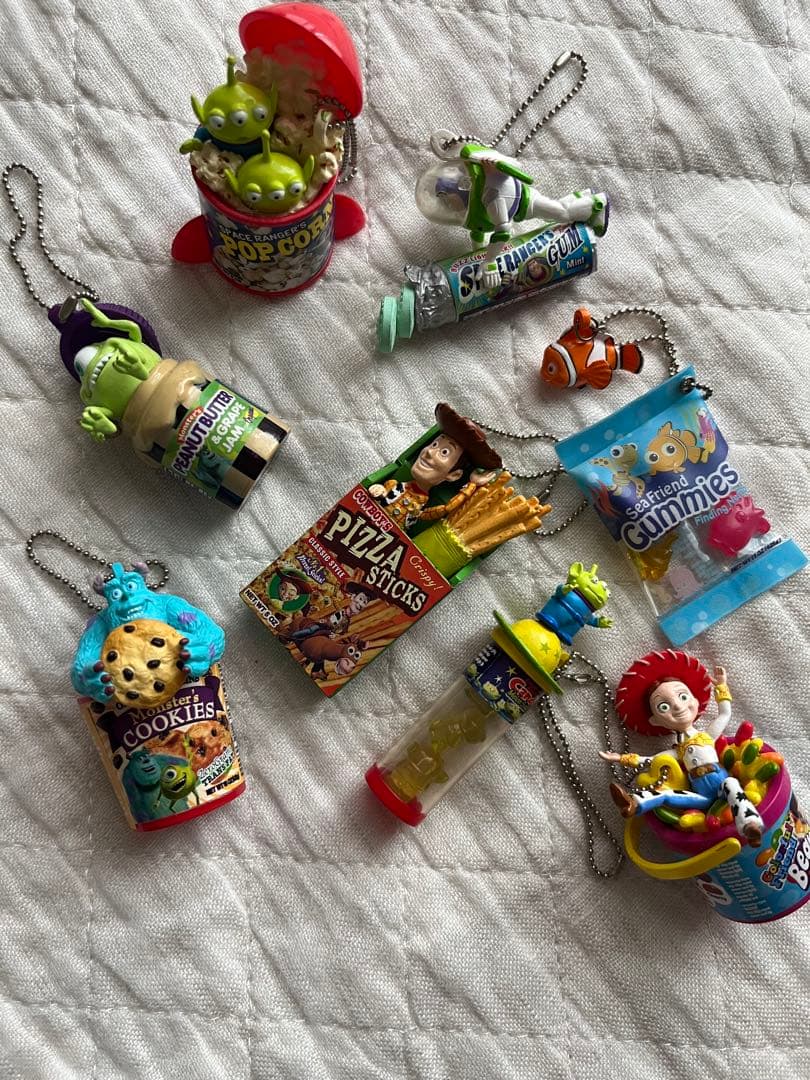 ディズニー　ピクサー ポップンスナックマスコット　トイストーリー　リーメント