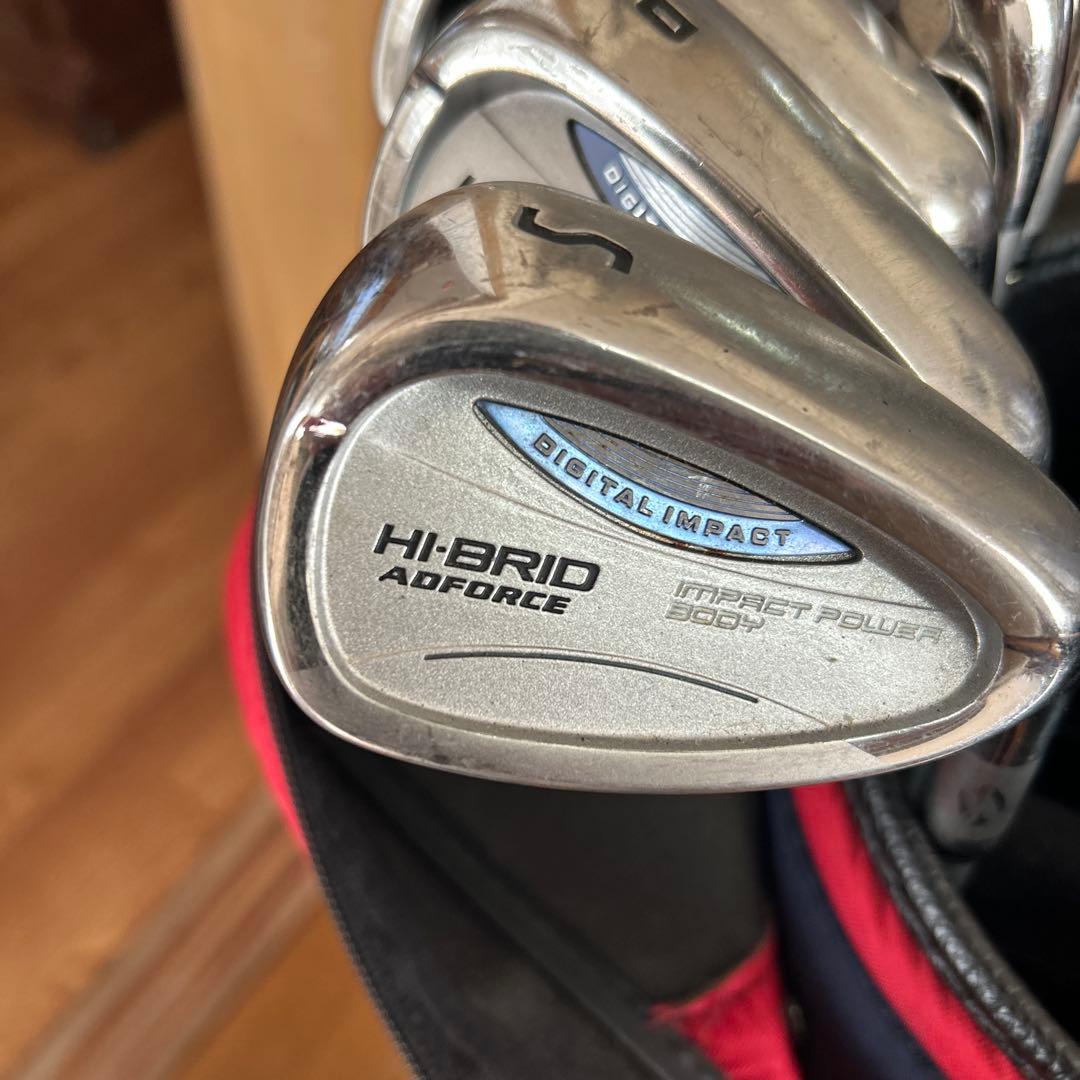 PEARLY GATES キャディーバッグ アイアン 4w UT PT